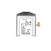Baterija za Samsung Galaxy Gear S4 / SM-R800, originalna, 46 mm, 472 mAh