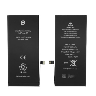 Baterija za Apple iPhone 8 Plus, 2675 mAh, vključen trak za pritrditev 