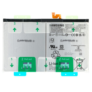Baterija za Samsung Galaxy Tab S10+ / SM-X820 / SM-X826B, originalna, 10090 mAh