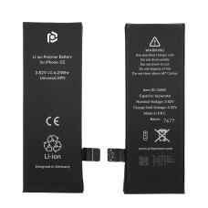 Baterija za Apple iPhone SE, 1624 mAh, vključen trak za pritrditev