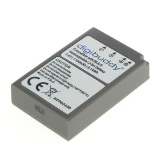 Baterija BLS-5 za Olympus E-PL2 / E-PL5 / E-PL6, 1100 mAh