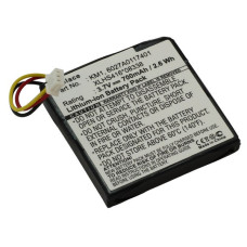 Baterija za TomTom Via 120 / 125, 700 mAh