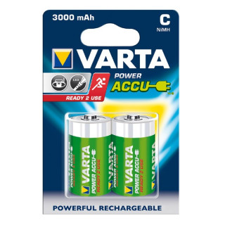 Varta Power Accu baterija Baby / C, 2 kos