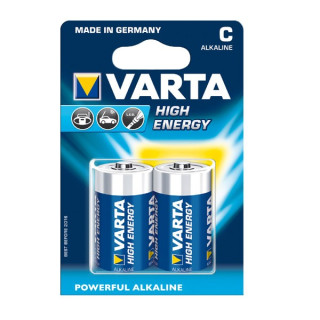 Varta High Energy baterija Baby / C, 2 kos