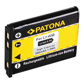 Baterija EN-EL10 / LI-40B za Nikon Coolpix S200 / S500 / S800, 500 mAh