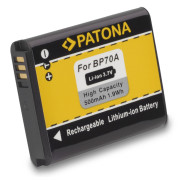 Baterija BP70A za Samsung ES65 / PL80 / SL50 / ST80, 500 mAh Baterija BP70A za Samsung ES65 / PL80 / SL50 / ST80, 500 mAh