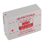 Baterija NB-10L za Canon PowerShot SX40 / SX50 / G10, 750 mAh