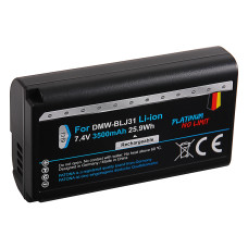 Baterija DMW-BLJ31 za Panasonic Lumix DC-S1 / DC-S1H / DC-S1R, 3500 mAh