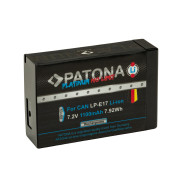 Baterija LP-E17 za Canon EOS 750D / M3 / M5 / M6, polno odkodirana, 1100 mAh