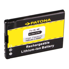 Baterija za Nokia 2630 / 2760 / 5000 / 7370 / N75 / N76, BL-4B, 700 mAh