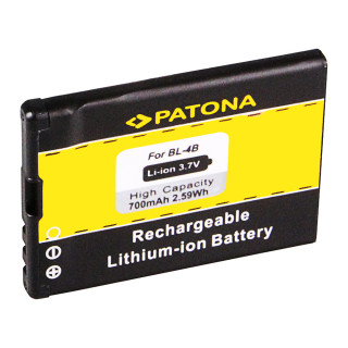 Baterija za Nokia 2630 / 2760 / 5000 / 7370 / N75 / N76, BL-4B, 700 mAh