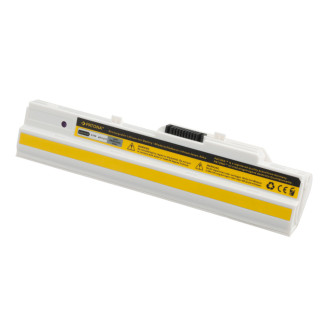 Baterija za Medion Akoya E1210 / MSI Wind U100 / LG X110, bela, 4400 mAh