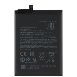 Baterija za Xiaomi Redmi Note 9 Pro / Note 10 Pro 4G, BN53, originalna, 5020 mAh