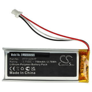 Baterija za SteelSeries Nimbus Controller / Nimbus Plus / Stratus Duo, FT712257P, 750 mAh Baterija za SteelSeries Nimbus Controller / Nimbus Plus / Stratus Duo, FT712257P, 750 mAh