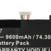 Baterija za Asus ZenBook 14 OLED UX3402QA / UX3402ZA / UX4302ZA, C22N2107, 9600 mAh