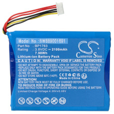 Baterija za VTech HD Smart Wifi Video Monitor RM5254 / RM5754, 2100 mAh Baterija za VTech HD Smart Wifi Video Monitor RM5254 / RM5754, 2100 mAh