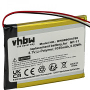 Baterija NP-11 za Casio Beauty Camera, 1035 mAh