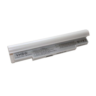 Baterija za Samsung NC10 / NC20 / N120 / N140, bela, 4400 mAh