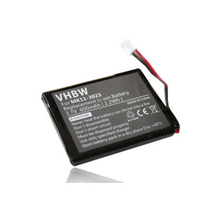 Baterija za Sony PlayStation 3 Wireless Keypad / CECHZK1UC / CECHZK1JP, 600 mAh