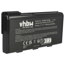 Baterija za MSI A5000 / A6000 / A6200 / CR600, 4400 mAh