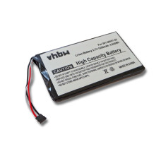 Baterija za Garmin Dezl 560, 1250 mAh