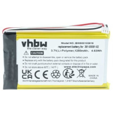 Baterija za Garmin Dezl 560, 1250 mAh