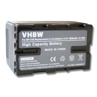 Baterija BP-U60 za Sony PMW-EX1 / PMW-100 / PXW-X160, 2600 mAh Baterija BP-U60 za Sony PMW-EX1 / PMW-100 / PXW-X160, 2600 mAh