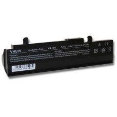 Baterija za Asus Eee PC 1011 / 1015 / 1016, črna, 6600 mAh
