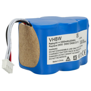 Baterija za Ecovacs Deebot D66 / D68 / D73, 3300 mAh