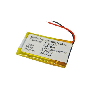 Baterija za Sony SBH-20, 110 mAh Baterija za Sony SBH-20, 110 mAh