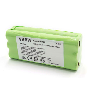 Baterija za Ecovacs Dibea ZN101 / Dirt Devil Libero, 2000 mAh Baterija za Ecovacs Dibea ZN101 / Dirt Devil Libero, 2000 mAh