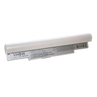 Baterija za Samsung NC10 / NC20 / N120 / N140, bela, 6600 mAh