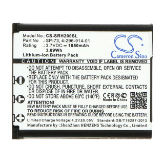Baterija za Sony PHA-1 / PHA-2, 1050 mAh