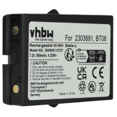 Baterija za Danfoss TM60 / TM61 / TM62, 2303691, 600 mAh