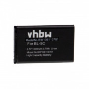 Baterija za Nokia 1100 / 2600 / 6600 / N70 / N71, BL-5C, 1000 mAh