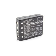 Baterija za HBC Radiomatic BA223031 / BA223001, črna, 2000 mAh