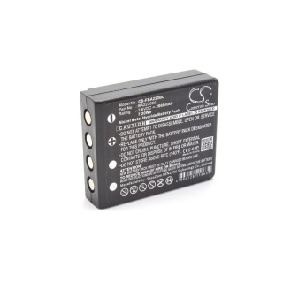 Baterija za HBC Radiomatic BA223031 / BA223001, črna, 2000 mAh