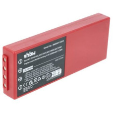 Baterija za HBC Radiomatic BA210040 / BA211060, rdeča, 2000 mAh
