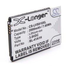 Baterija za LG Optimus F60 / D390 / LS660, 2000 mAh Baterija za LG Optimus F60 / D390 / LS660, 2000 mAh