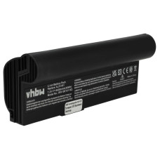 Baterija za Asus Eee PC 1000 / 1000H / 901 / 904, črna, 6600 mAh