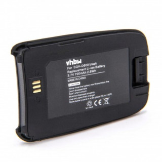 Baterija za Samsung SGH-D600, črna, 700 mAh