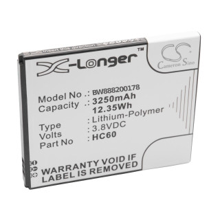 Baterija za Motorola Moto C Plus / XT1723 / XT1724 / XT1725, 3250 mAh