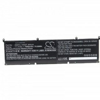 Baterija za Dell XPS 15 9500 / Alienware M15 R3 / M17 R3, 7000 mAh Baterija za Dell XPS 15 9500 / Alienware M15 R3 / M17 R3, 7000 mAh