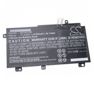 Baterija za Asus FX504 / FX505 / FA506 / FA706, 4100 mAh