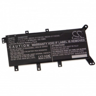 Baterija za Asus X555 / F555 / C21N1347, 4700 mAh