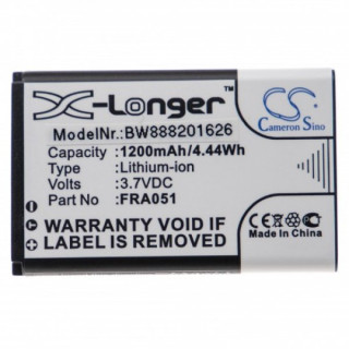 Baterija za AVM Fritz!Fon C6, 1200 mAh
