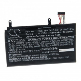 Baterija za Gigabyte P35G / P35W / P37W / P57X, 6830 mAh