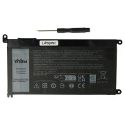 Baterija za Dell Inspiron 5378 / Latitude 3490, WDX0R, 3650 mAh Baterija za Dell Inspiron 5378 / Latitude 3490, WDX0R, 3650 mAh