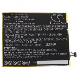 Baterija za Amazon Kindle Fire HD 8, 4750 mAh