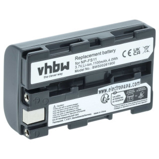 Baterija NP-FS20 / NP-FS21 za Sony CCD-CR1 / DCR-PC1 / DSC-F55K, 1100 mAh